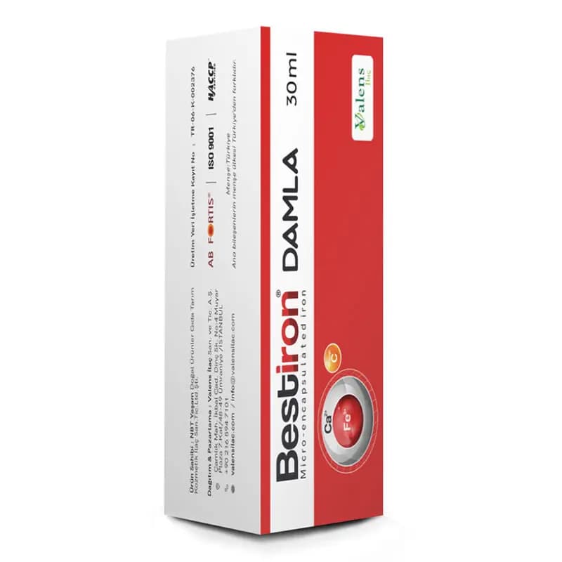 Bestiron Damla 30 mL ürün ambalajı