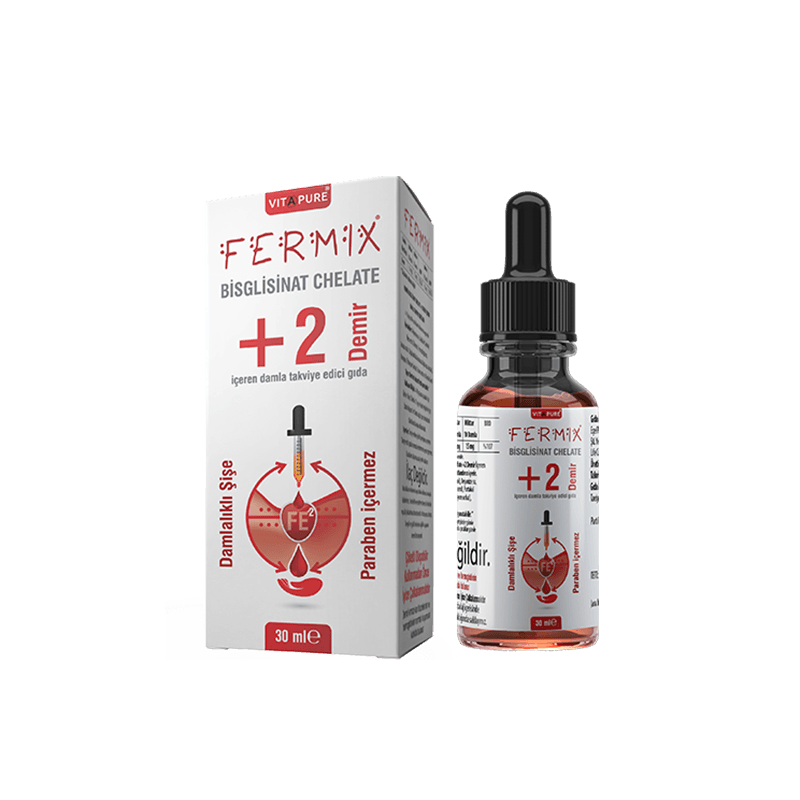 Fermix Demir Damla 30 mL ürün ambalajı